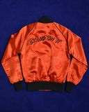 Vintage《California》1970s-1980s “Playing Cards” Red Satin Jacket