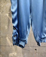 Vintage 1940s-1950s Satin Cropped Pants