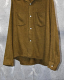 Vintage 1960s《VAN HEUSEN》"Orlon Acrylic x Wool" Open-Collar Shirt