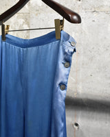 Vintage 1940s-1950s Satin Cropped Pants