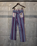 Vintage 1970s《Maverick》"Red×White×Blue" Star bell bottoms