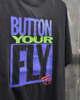 Vintage《Levi's》1990s “BUTTON YOUR FLY“ T-shirt