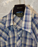 Vintage 1980s《BJ-R》Glitter Line Western Shirt