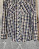 Vintage 1980s《BJ-R》Glitter Line Western Shirt