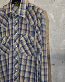 Vintage 1980s《BJ-R》Glitter Line Western Shirt