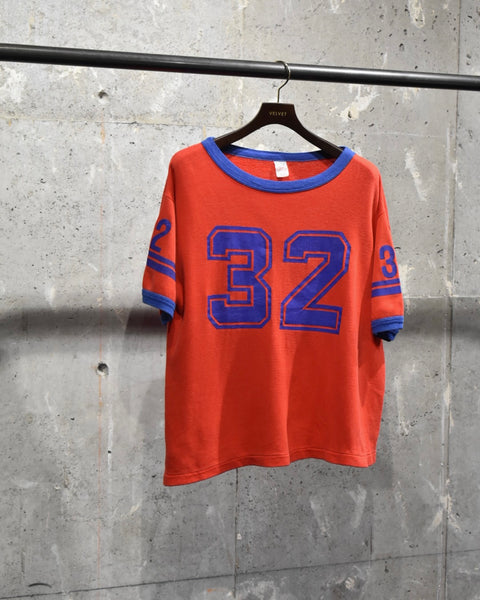 Vintage《Sportswear》1970s “32“ Numbering Short Sleeves Sweat