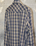Vintage 1980s《BJ-R》Glitter Line Western Shirt