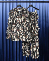 Vintage《Smart Hunters Wear ASAT CAMOUFLAGE》Tribal Patterned Mesh Ghillie Suit