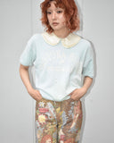 Vintage 1940s-1950s Satin Detachable Collar