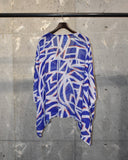 Vintage 1990s-2000s《Chico's》Americana Sheer Poncho