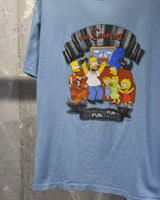Vintage《DELTA MAGNUM WEIGHT》2000s The Simpsons "WE PUT THE FUN IN DYSFUNCTIONAL" T-shirt