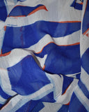 Vintage 1990s-2000s《Chico's》Americana Sheer Poncho