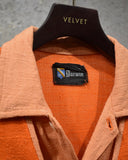 Vintage《Darwin》1950s Fake Layered Rayon Nep Short-sleeve Shirt