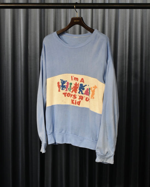 Vintage 1980s-1990s “I'm Toys R us Kid” Sweat Shirt