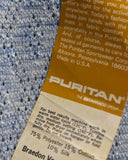 Vintage《PURITAN》1970s Deadstock Mesh Knit Polo Shirt