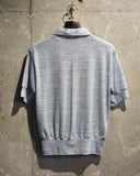 Vintage《PURITAN》1970s Deadstock Mesh Knit Polo Shirt