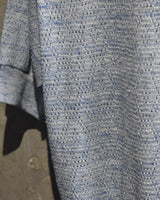 Vintage《PURITAN》1970s Deadstock Mesh Knit Polo Shirt