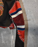 Antique Folk Embroidered Short Jacket