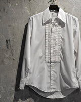 Vintage《after Six》1970s White Frill Shirt