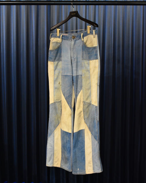 Vintage《CIWONE CIMONE》1970s Patchwork Denim Pants