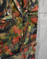Vintage 1970s SWISS ARMY M-70 Alpine Camouflage Overall