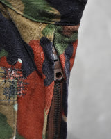 Vintage 1970s SWISS ARMY M-70 Alpine Camouflage Overall