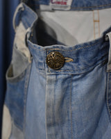Vintage《CIWONE CIMONE》1970s Patchwork Denim Pants