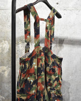 Vintage 1970s SWISS ARMY M-70 Alpine Camouflage Overall
