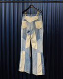 Vintage《CIWONE CIMONE》1970s Patchwork Denim Pants