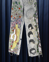 Vintage《Levi's》Hand Painted Denim Pants