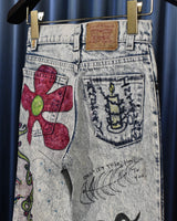 Vintage《Levi's》Hand Painted Denim Pants