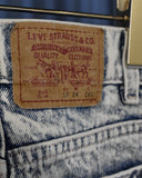 Vintage《Levi's》Hand Painted Denim Pants