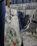 Vintage《Levi's》Hand Painted Denim Pants