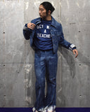 Vintage《Healthknit》1970s-1980s "BET WITH A TEACHER" Slang Message Sweatshirts