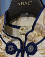 Vintage《GOLDEN CLOUD》1960s Rayon Silk Hand Embroidery China Jacket