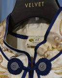 Vintage《GOLDEN CLOUD》1960s Rayon Silk Hand Embroidery China Jacket