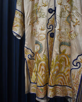 Vintage《GOLDEN CLOUD》1960s Rayon Silk Hand Embroidery China Jacket