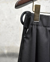 Archive《ISSEY MIYAKE》2000s Tapered Slacks with Drapey Fabric on One Side