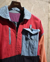 Vintage《JET-PAC!》1990s Crazy Patterned Reversible Jacket