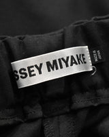 Archive《ISSEY MIYAKE》2000s Tapered Slacks with Drapey Fabric on One Side