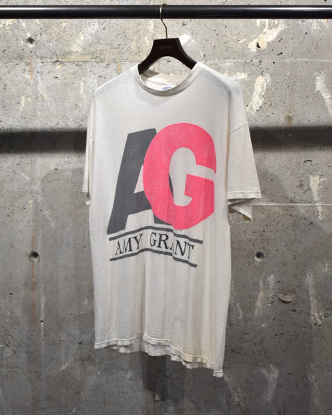 Vintage《Hanes》1989s "AMY GRANT" T-shirt