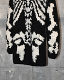 Archive《JEREMY SCOTT》“Skeleton” Low Gauge Alpaca Sweater