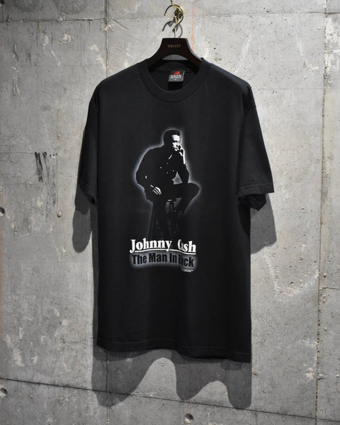 Vintage《ZION》2004s "JOHNNY CASH" Band T-shirt