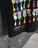 Vintage《Flammarion》1990s Paint Tubes Art T-shirt