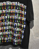 Vintage《Flammarion》1990s Paint Tubes Art T-shirt