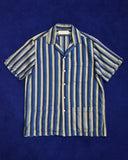 Vintage《SOME SAMAI TAILORS》1960s Sun Fade Striped Short-sleeve Shirt
