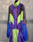 Vintage 2000s《Leg Avenue》Geometric Pattern Jumpsuit