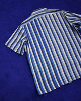 Vintage《SOME SAMAI TAILORS》1960s Sun Fade Striped Short-sleeve Shirt