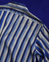Vintage《SOME SAMAI TAILORS》1960s Sun Fade Striped Short-sleeve Shirt