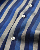 Vintage《SOME SAMAI TAILORS》1960s Sun Fade Striped Short-sleeve Shirt